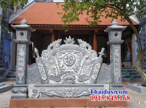99 bức bình phong đá đẹp - cuốn thư bằng đá xanh