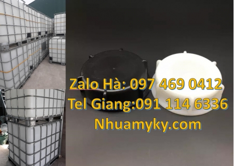 Bồn ibc đựng hóa chất 1000l, Tank ibc đựng dung môi, Tank 1000 lít giá sỉ, Tank nhựa 1000L giá sỉ, b