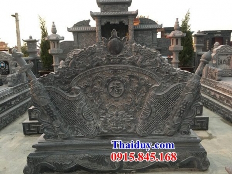 99 bức bình phong đá đẹp - cuốn thư bằng đá xanh
