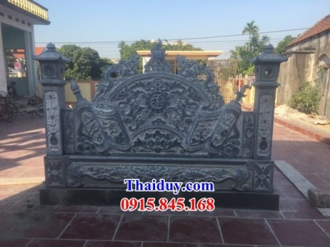 99 bức bình phong đá đẹp - cuốn thư bằng đá xanh