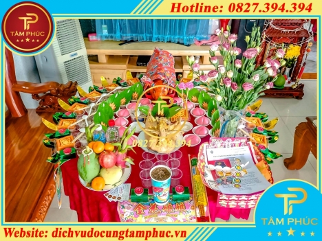 Dịch vụ chuẩn bị mâm lễ cúng đầy tháng trọn gói