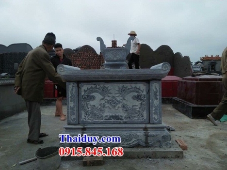 15 bàn lễ đẹp vĩnh phúc - bàn lễ đá ngoài trời