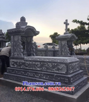 133 mồ đá không mái long an - mộ cất để cốt đẹp
