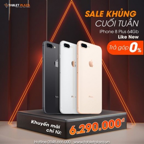 BEST SALE IPHONE 8 PLUS 64Gb giá siêu rẻ