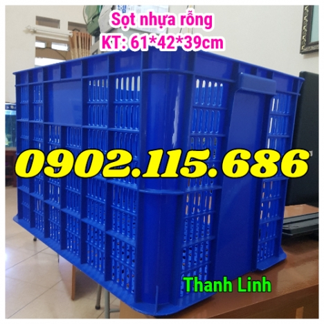 Sóng nhựa rỗng, sọt nhựa HS005, thùng nhựa rỗng, sóng nhựa hở 3T9, sóng nhựa công nghiệp, sọt nhựa s