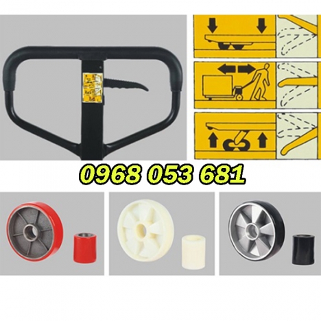 XE NÂNG TAY SIÊU THẤP 51MM CÀNG 540/685/838