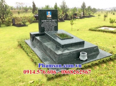 46 mộ đá đơn giản giá rẻ sóc trăng - mộ đá kim tĩnh không mái