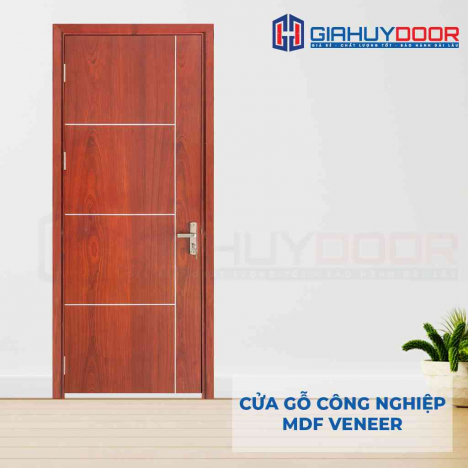 Báo giá cửa gỗ công nghiệp MDF veneer|GiaHuyDoor