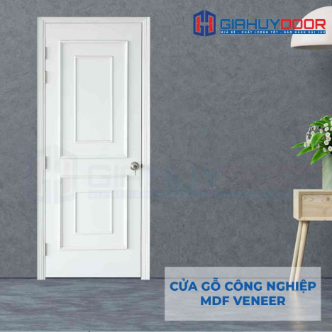 Báo giá cửa gỗ công nghiệp MDF veneer|GiaHuyDoor