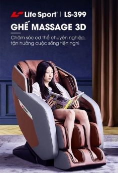 Ghế massage công nghệ Mỹ Lifesport LS-399