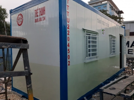 container văn phòng làm từ vỏ cont lạnh mới đẹp