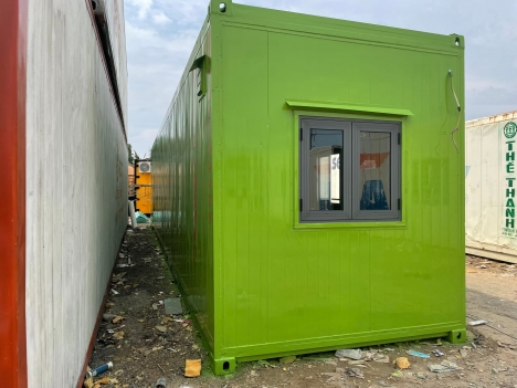 container văn phòng làm từ vỏ cont lạnh mới đẹp