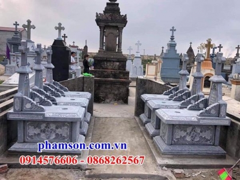 11 lăng mộ công giáo đẹp bến tre - mộ đạo bằng đá xanh