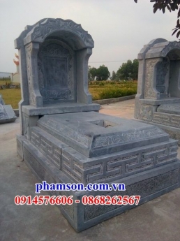 520 mộ tam cấp đá long an - mộ đá đẹp