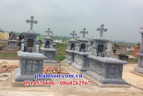 55 nhà mồ đạo đá đẹp cà mau - mộ công giáo bằng đá