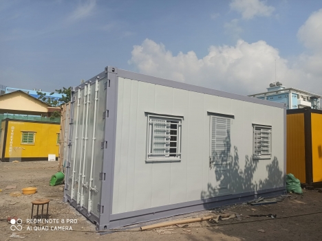 container văn phòng làm từ vỏ cont lạnh mới đẹp