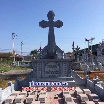 11 lăng mộ công giáo đẹp bến tre - mộ đạo bằng đá xanh