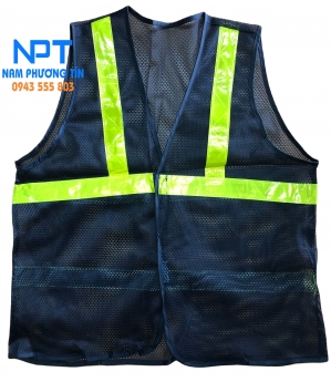 Áo lưới phản quang 1 lằn ngang