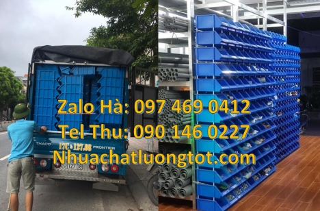 Địa chỉ bán kệ duy tân Cung cấp sỉ lẻ kệ nhựa, Kệ xanh duy tân, Hộp đựng đinh tán, khay linh kiện,