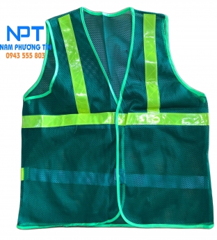 Áo lưới phản quang 1 lằn ngang