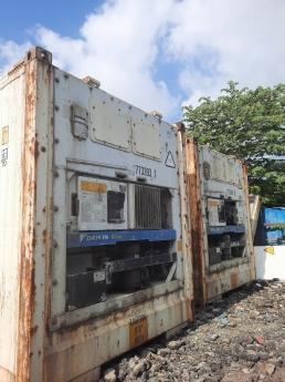 Song long WANHAI cont lạnh 40feet giá sinh viên