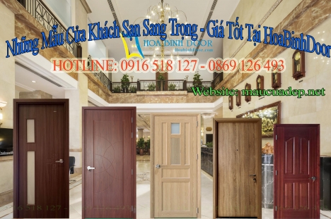 Những Mẫu Cửa Khách Sạn Sang Trọng – Giá Tốt Tại HoaBinhDoor