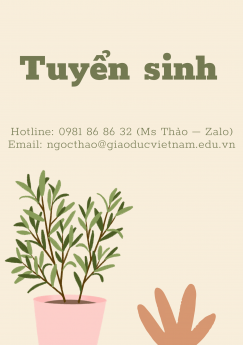 Đào tạo chứng chỉ nghiệp vụ sư phạm mầm non và bảo mẫu