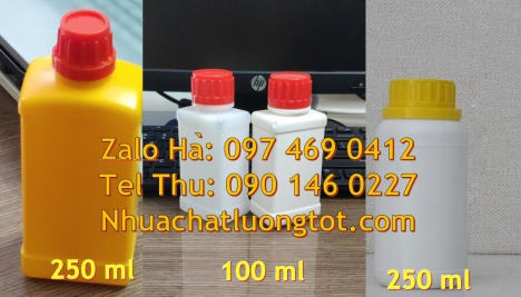 Chai 30ml nhựa hdpe, Bán chai nhựa vuông, Chai 50ml đựng thuốc tây, Chai 30ml trắng đục, Cung cấp ch