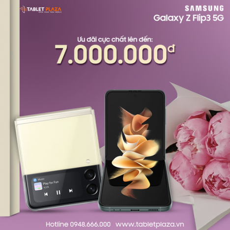 Sở hữu ngay tuyệt phẩm công nghệ Galaxy Z Flip 3 5G