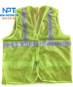 Áo lưới phản quang 1 lằn ngang