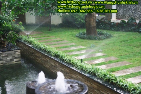 Đầu tưới i-25 hunter mỹ, thiết kế hệ thống tưới cỏ, béc phun nước tưới cỏ, béc phun nước tưới cây