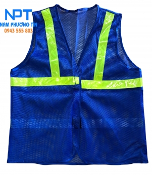 Áo lưới phản quang 1 lằn ngang