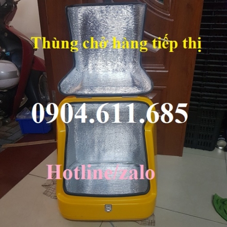 Thùng chở hàng tiếp thị, thùng ship hàng, thùng chở chất thải y tế