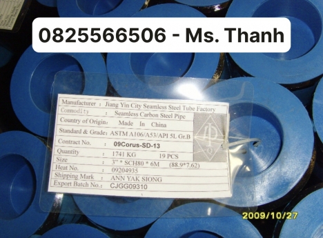 ỐNG ĐÚC THÉP HỢP KIM