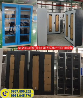 Mẫu tủ dụng cụ 2 cánh mở, tủ 2 cánh treo đồ nghề
