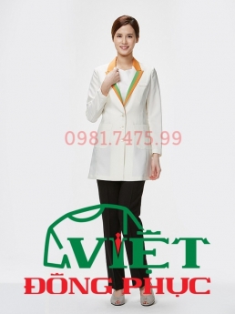 Mẫu áo Blouse bác sĩ nam, nữ chất liệu tốt, kiểu dáng đẹp, phong cách năng động