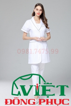 Mẫu áo Blouse bác sĩ nam, nữ chất liệu tốt, kiểu dáng đẹp, phong cách năng động