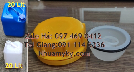 can 25l xanh Bán Can 20 lít đựng hóa chất, can 20l giá rẻ, can 25l trắng, Can nhựa 25 lít vuông xanh