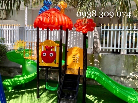 Cầu trượt cho bé, cầu trượt liên hoàn nhiều mẫu