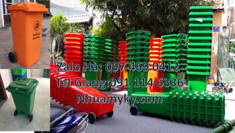 thùng rác nắp kín 240l, thùng rác 60l đạp chân,Thùng rác 60l composite, thùng rác đạp chân, sọt