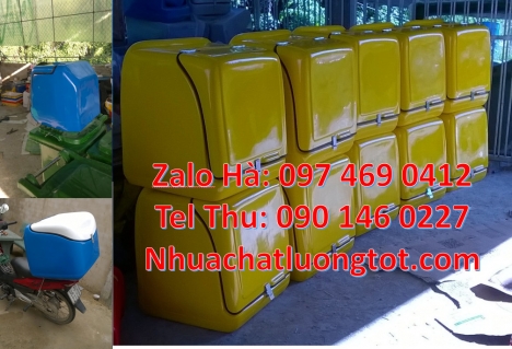 Thùng giao Cà phê, thùng giao Thực phẩm, Thùng giao hàng 62x52x62 cm, Thùng ship hàng giữ nhiệt, t