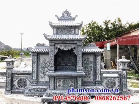 011 lăng miếu thờ khu lăng mộ kiên giang - nhà mồ đá tự nhiên