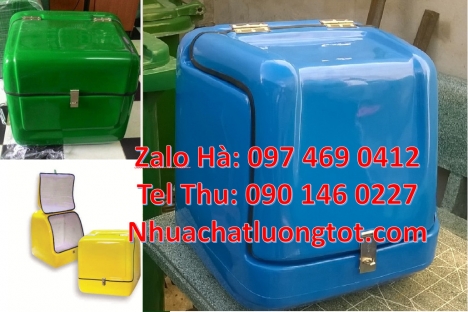 Thùng giao Cà phê, thùng giao Thực phẩm, Thùng giao hàng 62x52x62 cm, Thùng ship hàng giữ nhiệt, t
