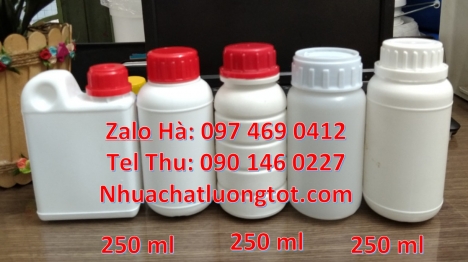 chai 250 ml đựng mẫu thử, Chai nhựa 30 ml trắng đục, chai nhựa 30 ml, Chai nhựa 250 ml trắng đục, ch