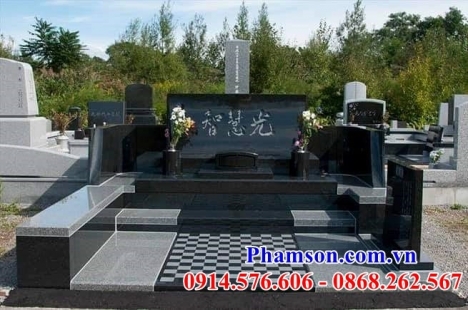 11 xây dựng mộ đá đôi hải dương - lăng mộ đôi liền khối