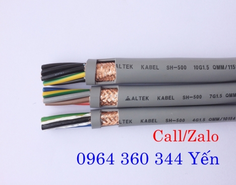 Dây cáp tín hiệu Altek Kabel bọc nhiễu Al Foil + Shield