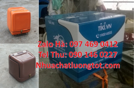 Thùng giao Cà phê, thùng giao Thực phẩm, Thùng giao hàng 62x52x62 cm, Thùng ship hàng giữ nhiệt, t