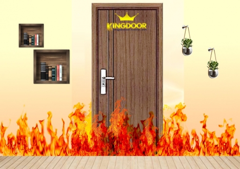 Cửa chống cháy Kingdoor có cấp giấy kiểm định PCCC