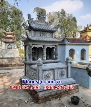 66 xây lăng mộ đẹp bình định - mộ đá nguyên khối