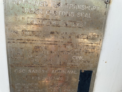 Container lạnh K Line 20feet giá rẻ tại TPHCM